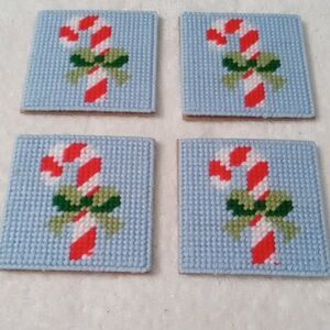❤️Candy cane coasters
